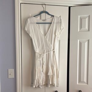 American Eagle Outfitters White Mini Dress